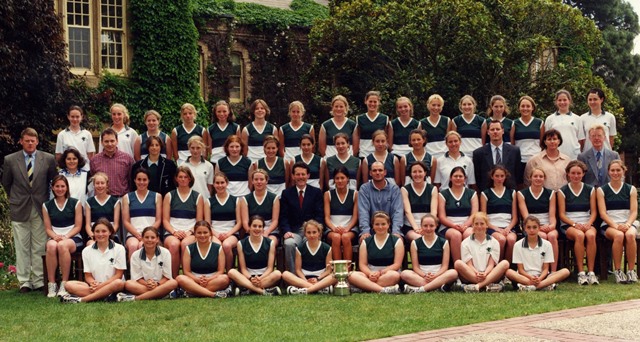 Girls Athletics Team 1998 APS Premiers